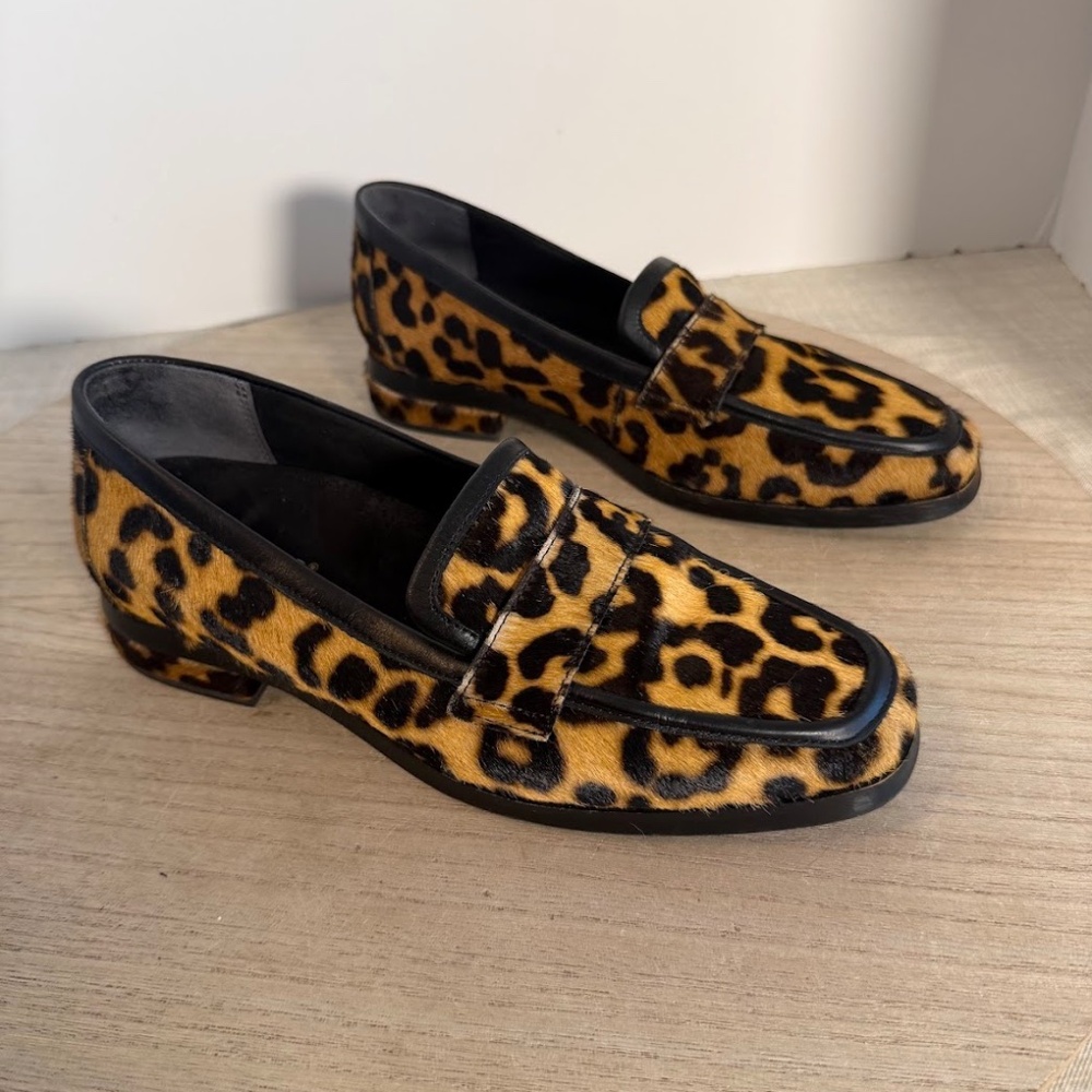 Vionic Selah Leopard Print Loafers Womens US 6.5 Comfort Orthotic Flats - Picture 4 of 7